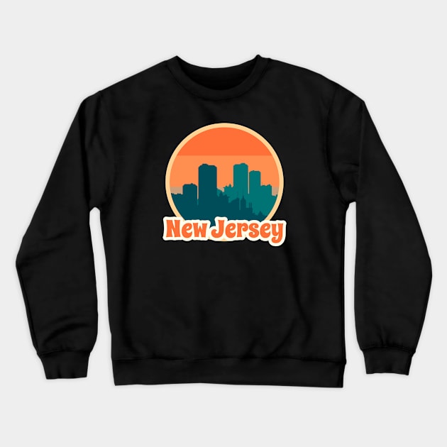 Vintage New Jersey Crewneck Sweatshirt by Insert Place Here